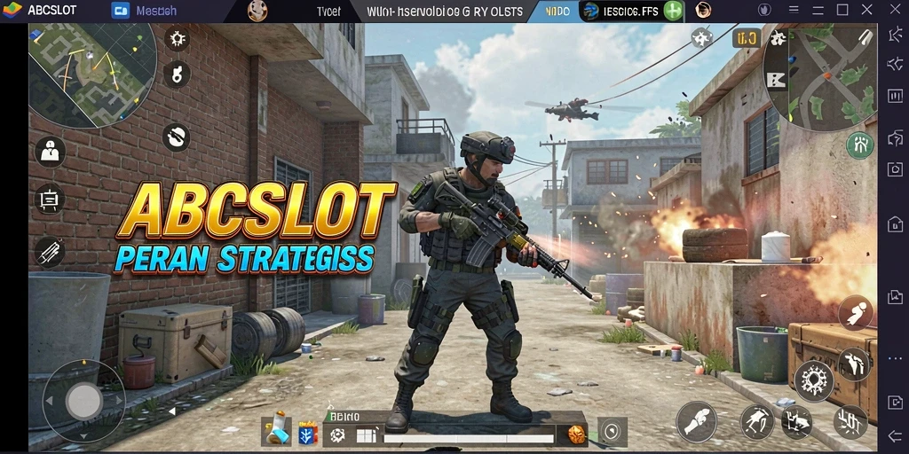 Tangkapan layar gameplay menampilkan aksi intens dalam <strong>ABCSLOT</strong>.