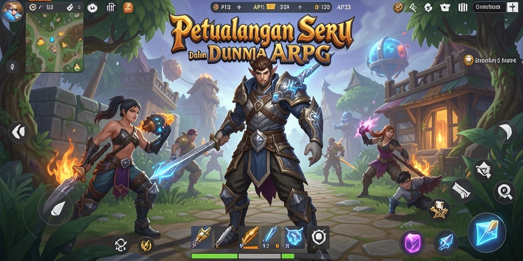 Tangkapan layar menunjukkan aksi pertempuran seru di API33.