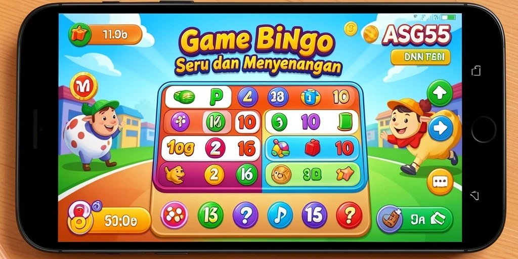 Tampilan gameplay seru dalam permainan Bingo ASG55.