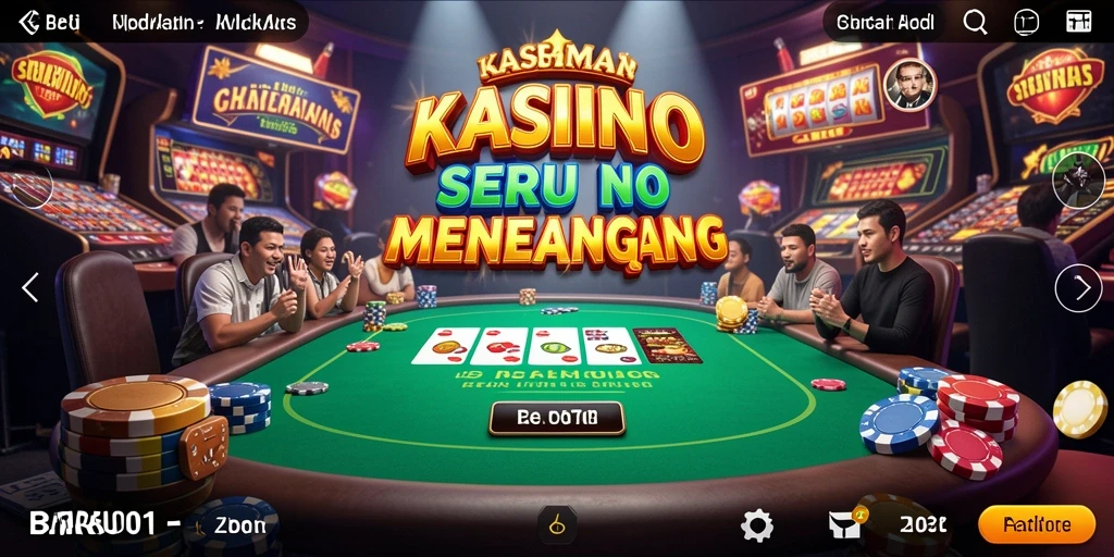 Tampilan gameplay Kasino yang memukau dalam BARU01.