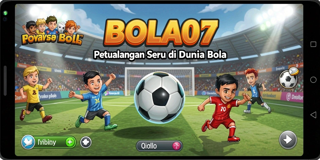Screenshot gameplay BOLA07 menampilkan aksi petualangan yang seru.
