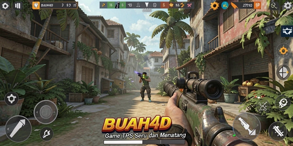Tampilan menarik dari BUAH4D saat beraksi dalam pertempuran TPS.