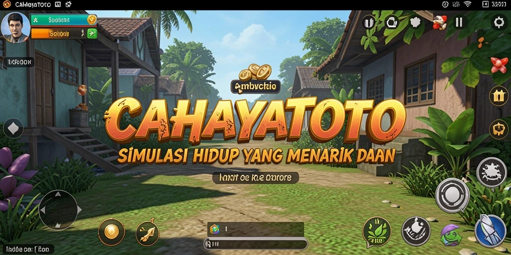 Screenshot gameplay CAHAYATOTO yang menarik dan interaktif.