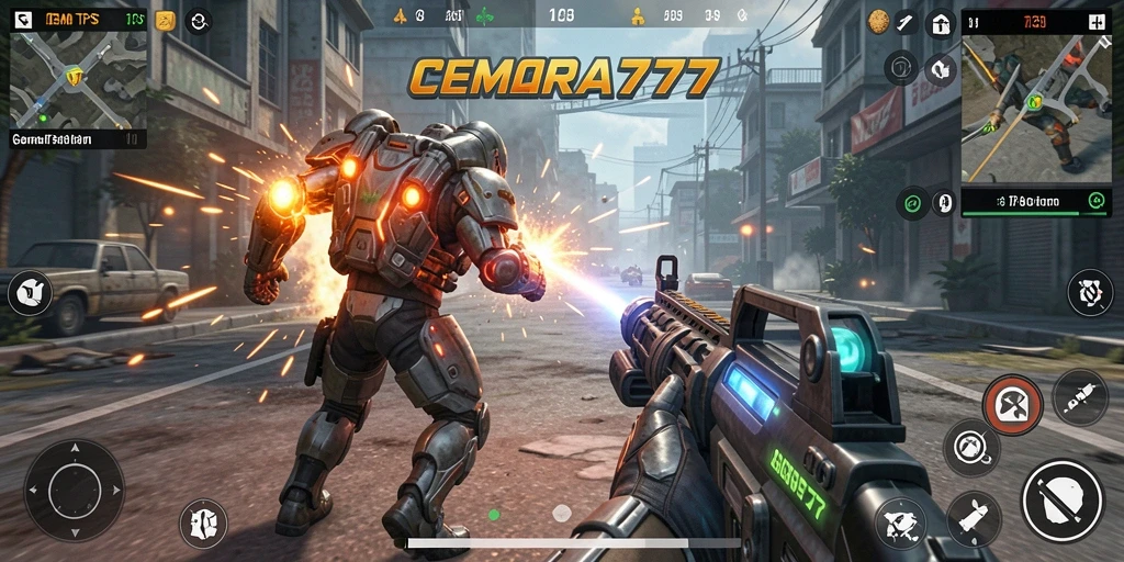 Tampilan gameplay seru dan mendebarkan dari CEMARA777.