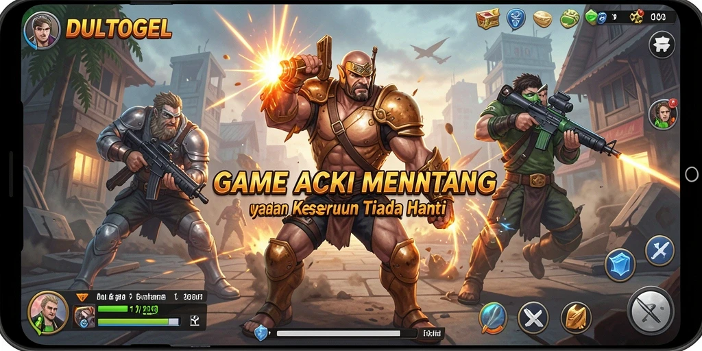 Gameplay DULTOGEL yang intens dan seru.