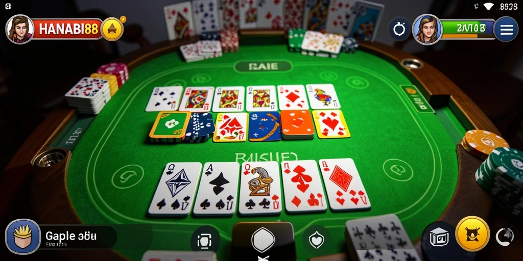 Tampilan gameplay HANABI88 yang menarik dan seru.