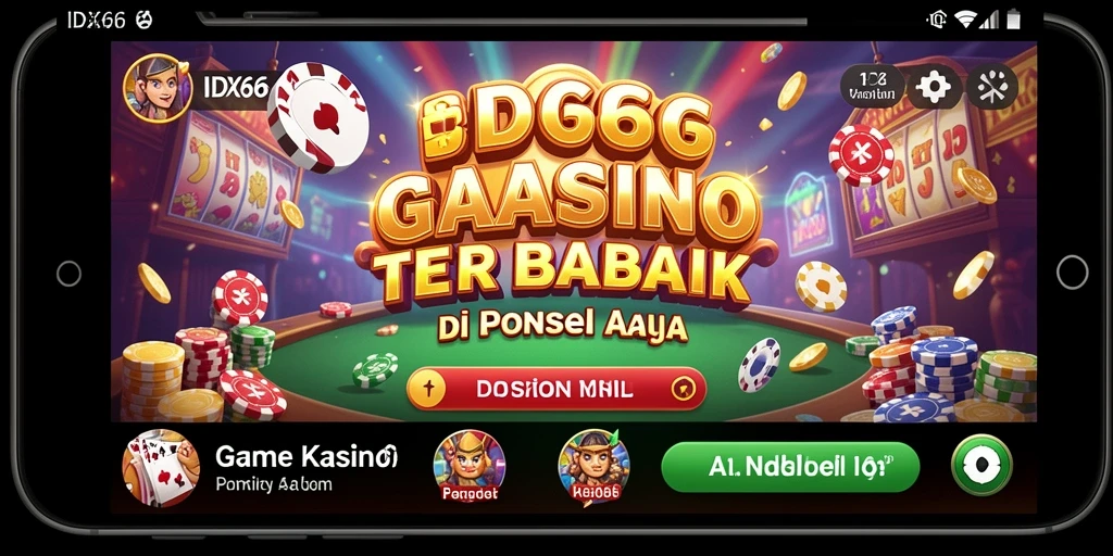 Tampilan menarik dari gameplay Kasino IDX66 yang mengasyikkan.