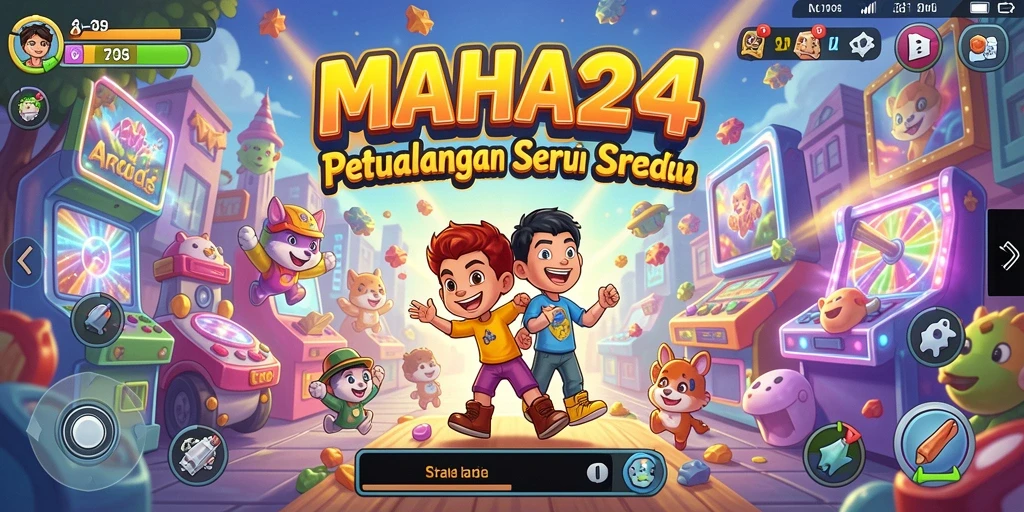 Tampilan gameplay menarik dengan berbagai level yang menantang.