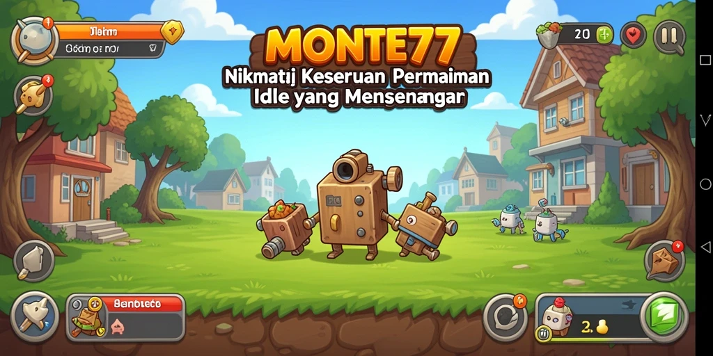 Tampilan gameplay <strong>MONTE77</strong> yang seru dan penuh warna.