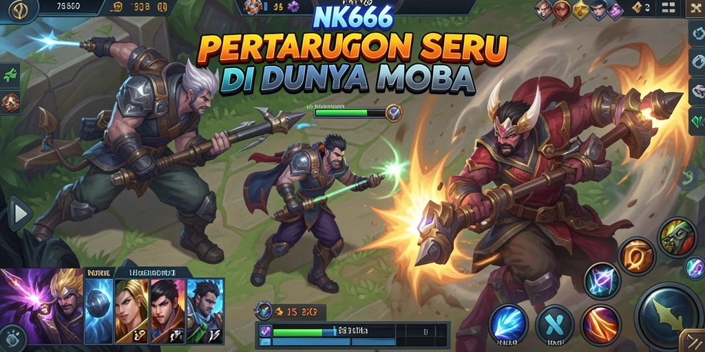 Tampilan gameplay NK666 yang seru dan dinamis.