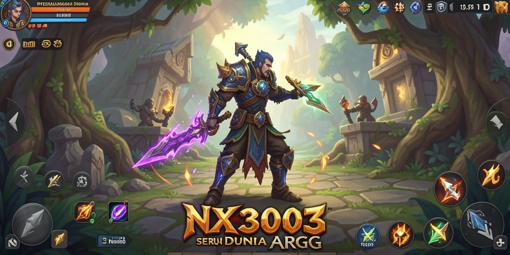 Gameplay ARPG seru di NX303 dengan grafis menakjubkan.