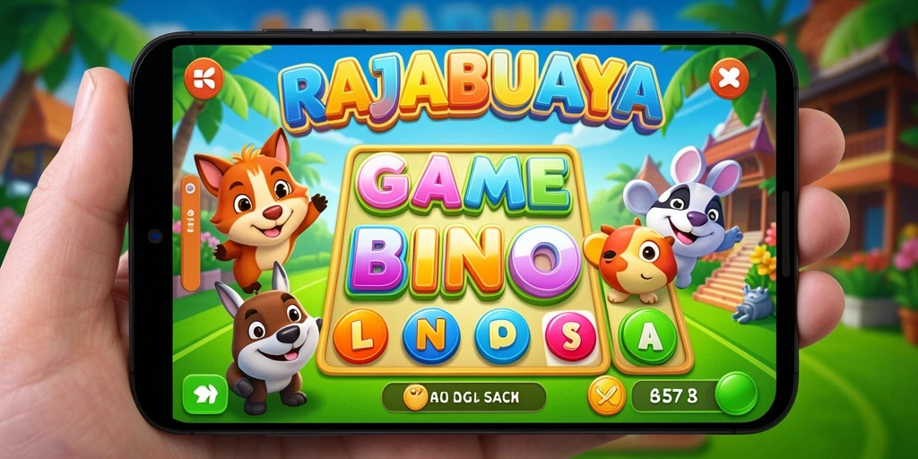 Tampilan menarik dari gameplay Bingo di RAJABUAYA.