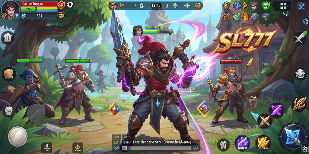 Gameplay menarik SL777 dengan aksi seru di dunia fantasi.