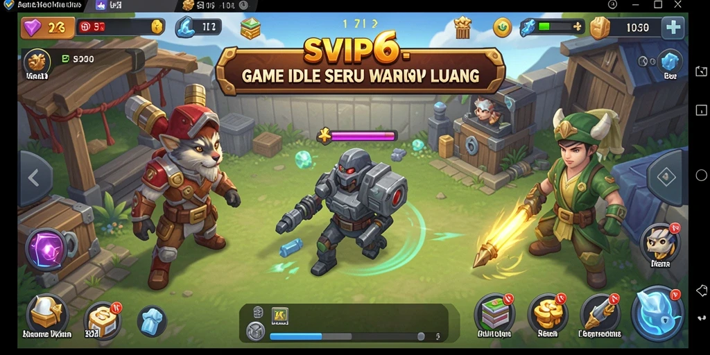 Tampilan gameplay SVIP6 yang menarik dan mengasyikkan.