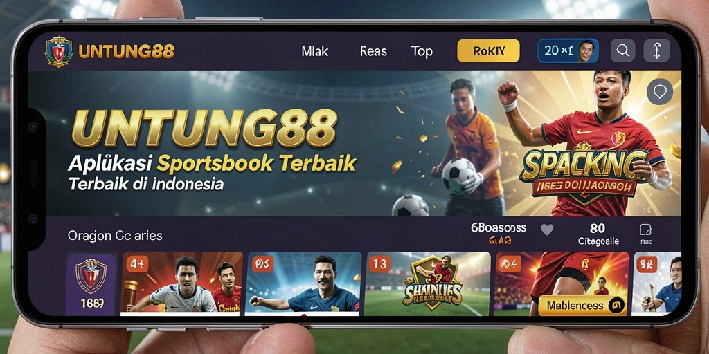 Tampilan kemenangan olahraga dalam aplikasi UNTUNG88 yang menarik.